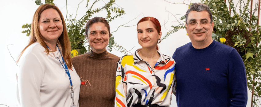 team members in Romania