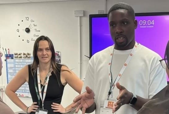 Global Payments Talent Acquisition team supporting students on results day